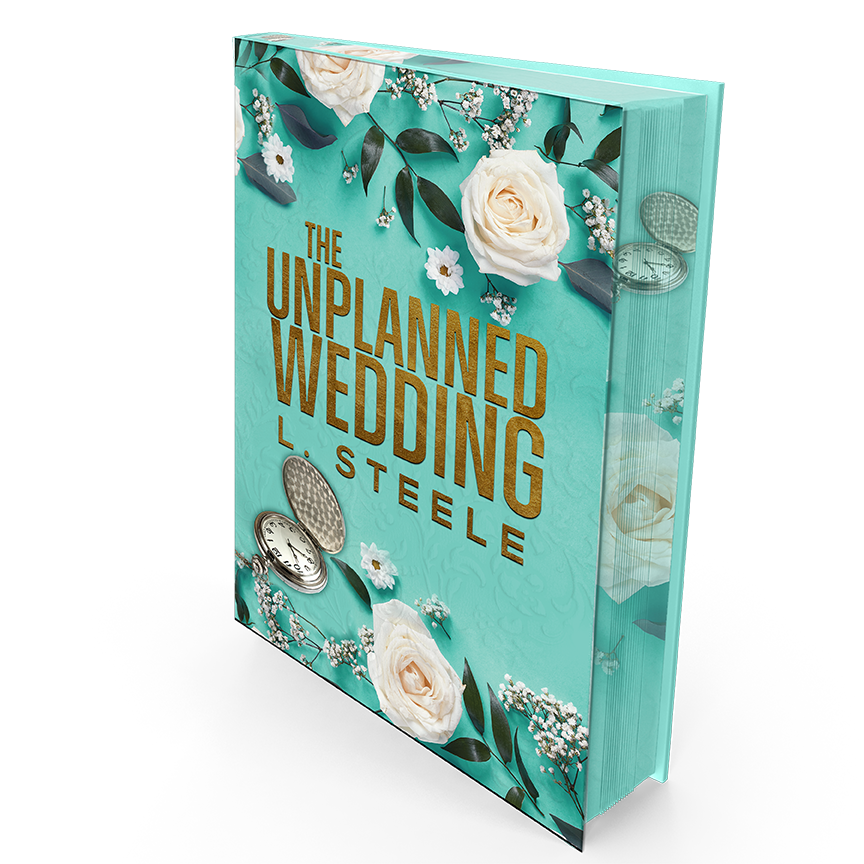 The Unplanned Wedding Foil Hardcover with Sprayed Edges