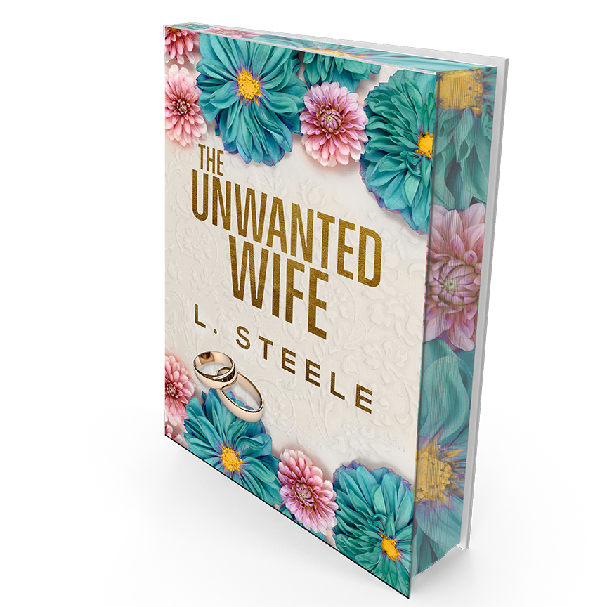 The Unwanted Wife Foil Hardcover with Sprayed edges and Author's electronic signature