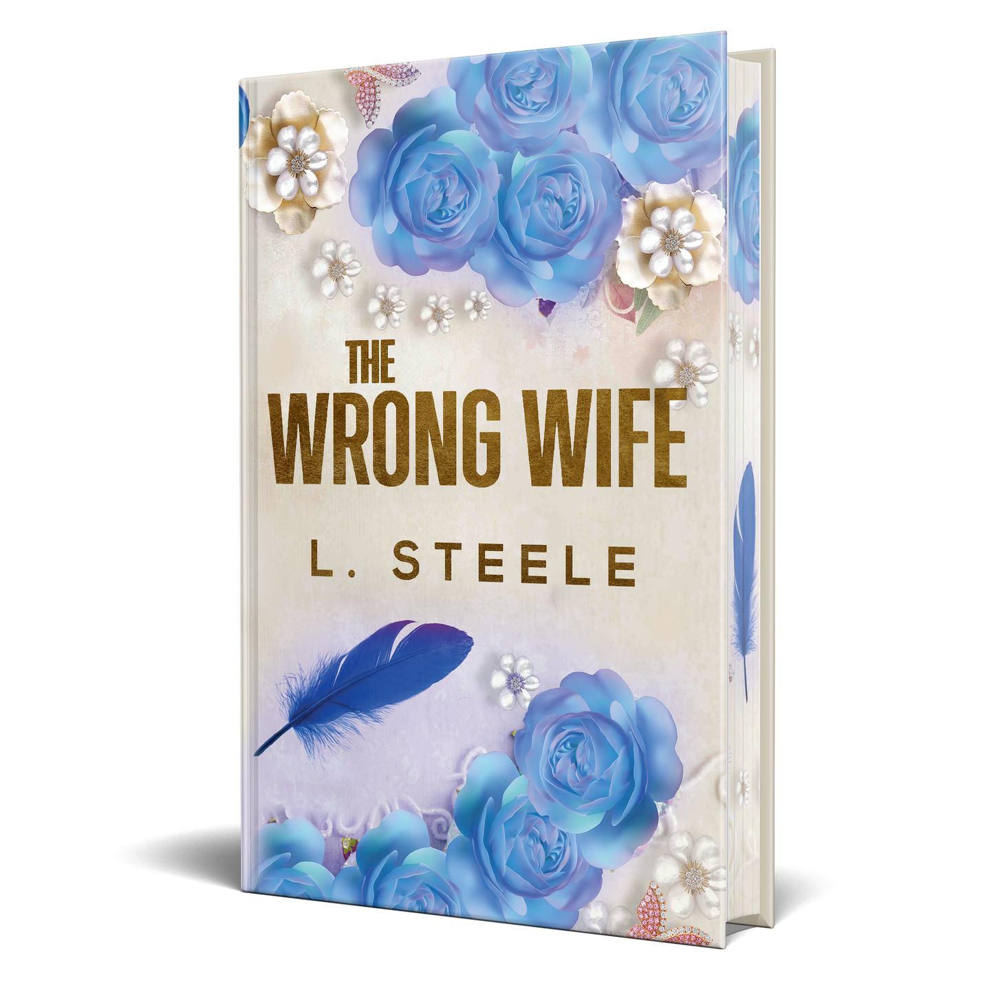 The Wrong Wife Foil Hardcover with Sprayed Edges